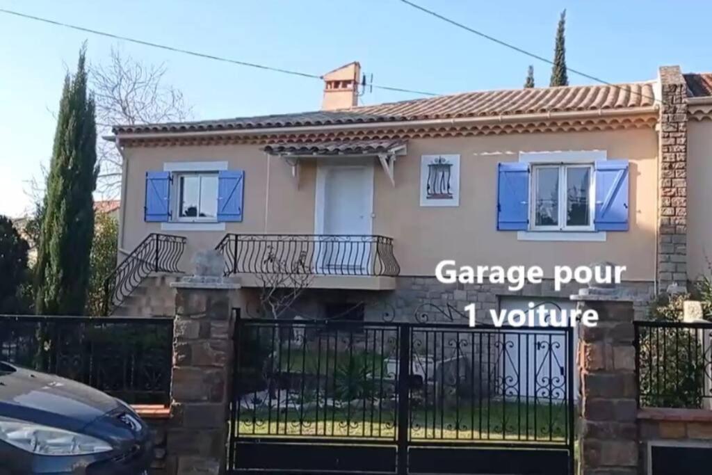 Maison Au Calme Avec Jardin Et Piscine Saint Raphael Esterno foto